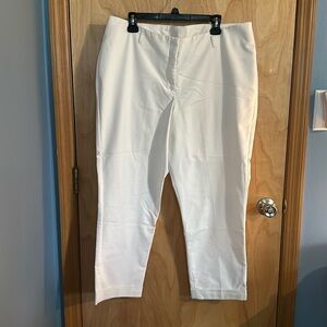 Lane Bryant White Dress Pants NWOT size 18